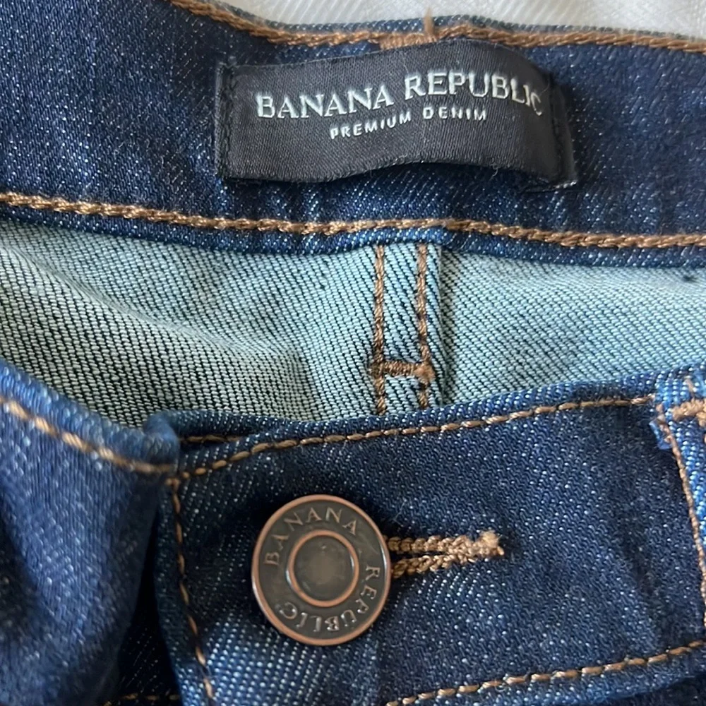 Banana Republic Mid- Rise skinny Suzy jean Medium Wash size 30 - Picture 9 of 14